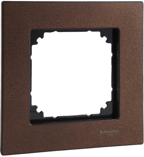 Рамка универсальная Schneider Electric Merten M-Elegance 1-м. дерево орех  картинка